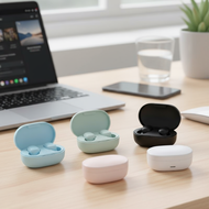 A6s Handsfree Earbuds with Wireless Bluetooth and Noise Cancellation