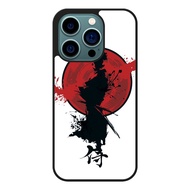 Casing Case iphone 14 13 12 11 XS XR X Mini Plus Pro Max Custom Samurai S376