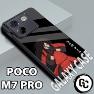 Glossy softcase poco m7 pro/case poco m7 pro Anime/case poco m7 pro glitter/casing poco m7 pro