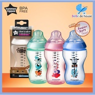 Tommee Tippee Botol Susu Close to Natural Feeding Bottle 11oz / 340ml With Soft Teat - 1 Pack