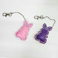 可愛澎澎兔兔吊飾材料包 兒童手作  diy