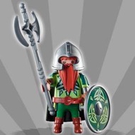 Playmobil 摩比 5243 絕版 矮人騎士 中世紀戰士 盔甲 頭盔 抽抽樂 驚喜包 第三代 哈比人（全新無袋）