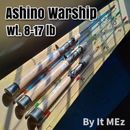 ของแท้ ราคาถูก ❗❗ คันเบ็ดตกปลา คันตีเหยื่อปลอม คันตัน Ashino Warship Line wt. 8-17 lb เหมาะกับงานช่อ