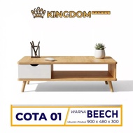 COTA 01 Kingdom Multipurpose Table Minimalist TV Table/ Simple TV Shelf/ Side Table/ Panel TV Table/