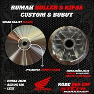 PULLEY SET NMAX RUMAH ROLLER NMAX PULI NMAX RUMAH ROLLER RACING NMAX RUMAH ROLLER BUBUT NMAX PULLEY 