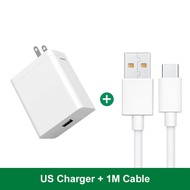 33W SuperVOOC Fast Charging USB Charger USB Type C Cable For OPPO Reno 12 Pro Find X8 Pro A96 A97 A9