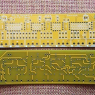 PCB EQUALIZER 7 BAND Dual OpAmp