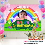 Banner Hari Jadi / Banner Hiasan / Birthday -  Didi & Friends