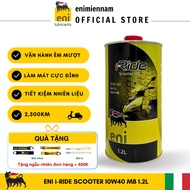 (Imported) (1.2L) Eni I-Ride Scooter 10W40 oil specialized for Vespa/Piaggio