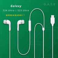 Samsung S24 Ultra Headset | S23 Ultra Type C Original Earphone Handsfree