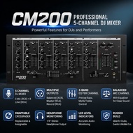 5-Channel Rack-Mount DJ Mixer Professional DJ Mixer CM200 DJ调音台