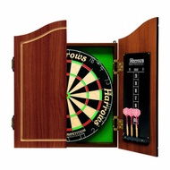 Harrows Pro Choice Cabinet Complete Dartboard Darts Set Dart Board 100% Authentic