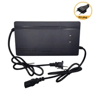 【PROMO】Pengisi Sepeda Listrik 48V12AH - EU Plug Cocok Xiaomi Baterai Timbal 5 LED