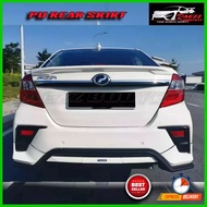 💥Ready Stock💥 PERODUA BEZZA 2020 ( G.U )  PU REAR SKIRT ( Without Paint )