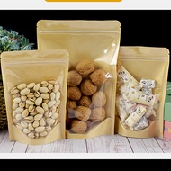 Aluminum Foil Zipper Bag 1. Lowest Kraft Paper Portable Candy Stand-Up Biscuit