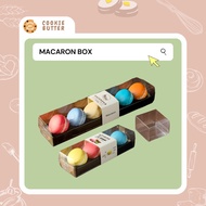 Macaron Box / Transparent Macaron Gift Box / Pastry Packaging Box / Macarons Packing Box with Transp
