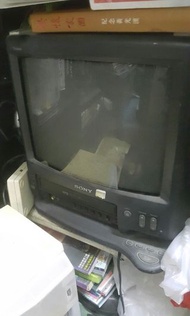Sony  打機二合一中古crt tv