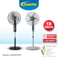 PowerPac Stand Fan 18  inch Standing fan (PPFS818/PPFS70)