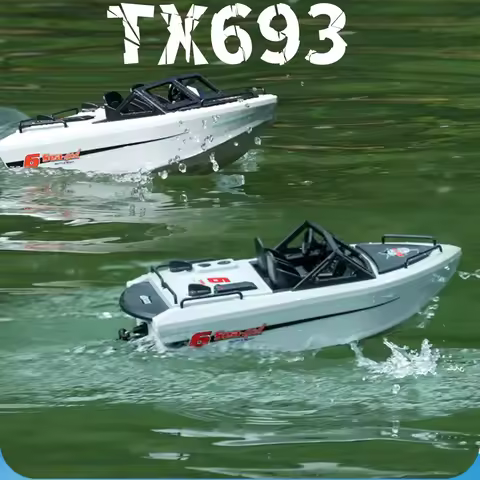 Tx693 1/12 Rc Boat Tx693 2.4g Remote Control Brushless Go Kart Vortex Jet High Speed Racing Boat Mod