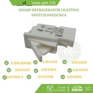 SJ-BW30PBK SJ-E435M SJ-E438M SJ-E535M SHARP LIGHTING SWITCH PA115 FRIDGE PETI SEJUK SWITCH PINTU DOO