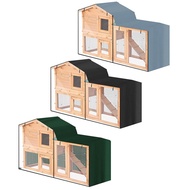 Outdoor Rabbit Hutch Cover Heavy Duty Weather Resistant Design