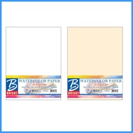 ℗ ❁ 20 sheets Watercolor Paper 190gsm 10.5 x 15in