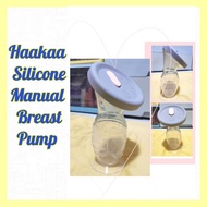 Preloved 90% NEW Haakaa Silicone Manual Breast Pump GEN 1 GEN 2