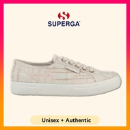 Superga 2750 Wool Tartan White Sneakers