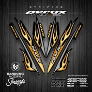 STRIPING AEROX ALL NEW CONNECTED 155 MLK 43/ VVA 2021-2023/ MOTO AEROX 155 NEW AEROX NEW 155/