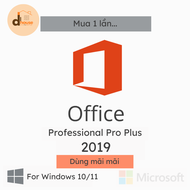 Key kích hoạt Office 2019/ 2021 Professional Plus/ Mua 1 lần dùng mãi mãi/ Bảo hành trọn đời/ Bản th
