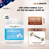 Viên uống hỗ trợ tim mạch huyết áp Omega 3-6-9 Ultimate – Healthy Care (Úc Hộp Lớn)