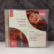 #K23-80 2CD TERPAKAI [  J.S. BACH HANDEL  ] USED 2CD #K23-80