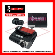 MOHAWK Car Audio MJ SERIES 2-Way 4K ULTRA HD FRONT & REAR Cam Set With SCREEN DVR DASHCAM - MJ-A800S