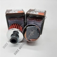 K&N HIGH-FLOW MINI AIR FILTER BRETHER MINI AIR FILTER 9MM And 12MM Oil Crankcase Breather Valve Inta