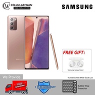 SAMSUNG NOTE 20(4G/LTE)OR(5G)NEWSET PRE-ORDER UNIT 6-20 AUGUST TION WITH SAMSUNG AIRBUDS