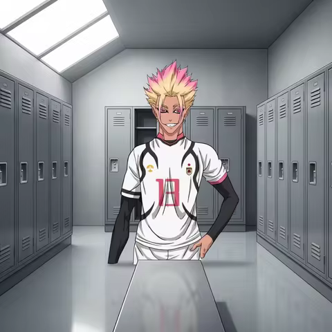 Japanese Anime Blue Lock Men'S&Women'S Soccer Jerseys Tee Ryusei Shidou&Itoshi Sae Role Playing T-Sh