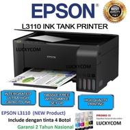 Epson Printer L3210 L 3210 L-3210 - Print-Scan-Copy - Hitam ( Produk Terbaru ) - Pengganti seri L3110 L 3110 L-3110