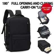 Comfortable Multi-Functional Travel Backpack | 35-45L Capacity Breathable Sponge Back Bag  Beg Galas