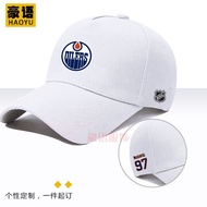 North American Professional Ice Hockey Edmonton Oilers Printed Baseball Cap Fans Ice Hockey Sports M