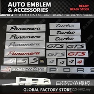Macan Mei Black Label Cayenne Character Car Rear Calera Tail Label 911 Par Letter Porsche gts La 6Z2