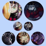 Anime Cartoon Douma Badges 32/44/58Mm Round Cosplay Pin Bag Decor Fans Collect Friends Brooch Souven