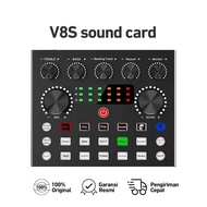 SOUND CARD V8S BLUETOOTH AUDIO USB EXTERNAL / LIVE MIXER AUDIO V8S