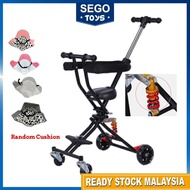 4Wheel Magic Stroller Premium Ultra Lightweight Foldable Portable 2in1 Murah Trolly Baby Kid /Stroll