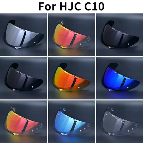 Motorcycle Helmet Visor for HJC C10 Replace Lens Anti-UV Anti-Scratch Wind Shield Motorcycle Accesso