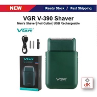 Original VGR V390 Shaver Beard Shaver Beard Shaver Portable Men's Shaver Machine Foil Cutting Blades