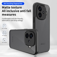 Casing for vivo iQOO Neo 10R 5G iQ00 iQOONeo10R I2221 Phone Case Matte Frosted Clear Translucent Sof