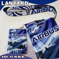 Airbus Aviation Design Lanyard ID Lace Souvenir Holder