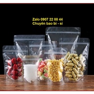 1KG TÚI ZIPPER 2 MẶT TRONG SUỐT