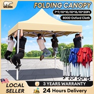 10 x 10 Ft Night Market Folding Canopy Full Set Business Tent Full Set Camping Tent Canopy Tent