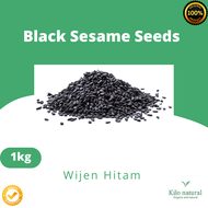 Wijen Hitam 1kg / Black Sesame Seed 1kg